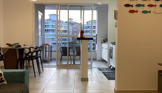 Cozy apartment - Tenório Beach with panoramic views and 2 parking spaces