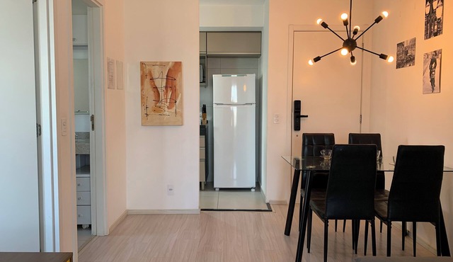 Cozy apartment within a true resort in central São Paulo