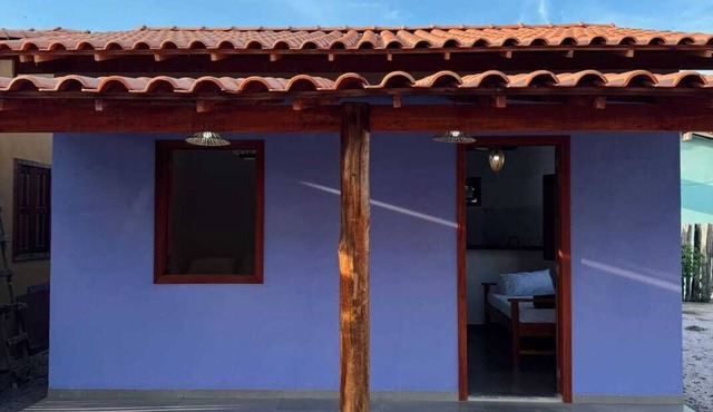Cozy beachfront house for you to relax with family, friends, and pets! in Caraíva
