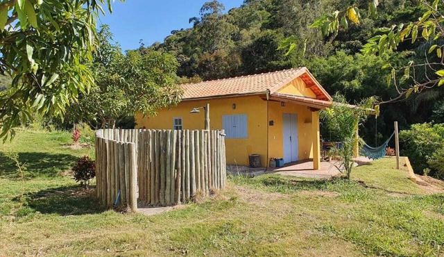 Cozy chalet on an agroecological farm, 2 hours from São Paulo.