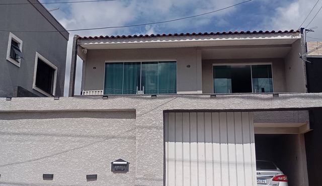 Cozy house with a private space on the lower level of the two-story house with a kitchen.