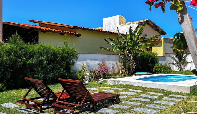 Egyptian house on Morro Branco. in Beberibe