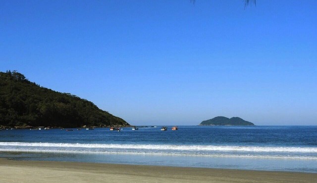 Enjoy nature just 50m from the beach at Chalé Cutia.