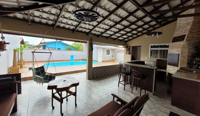 Excellent Beach House in Itapoá - Barbecue, Air and Internet