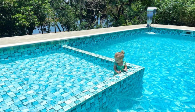 Farm located in the waters of the Ibiúna-Sp dam