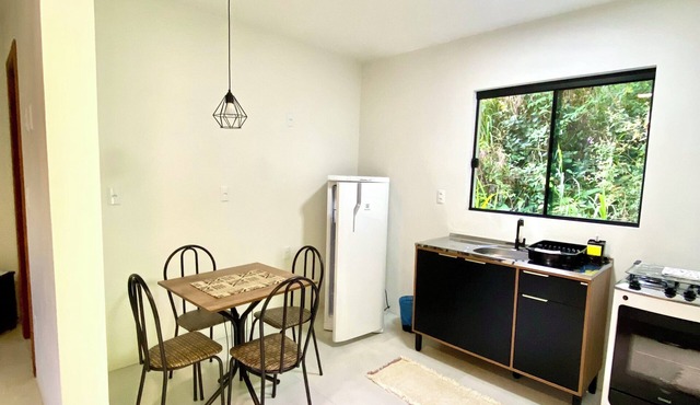 Ferrugem Green Village I apartamento com ar cond. e cozinha Praia da Ferrugem SC