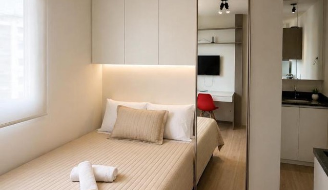 Flat bem localizado, completo e bem aconchegante in Curitiba
