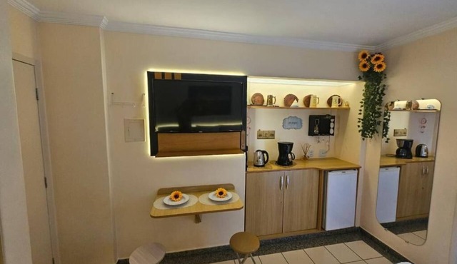 Flat Di Roma Aconchego1 in Rio Quente Go - Hot Park in Rio Quente