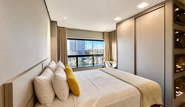 Flat Elegante, Confortável e Com Uma Bela Vista in Campo Grande