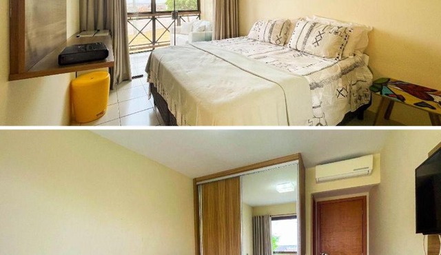 Flat Monte Castelo com dois quartos,um com suíte in Sairé
