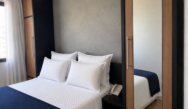 Flat Premium no Meliá Tatuapé com piscina , academia e garagem
