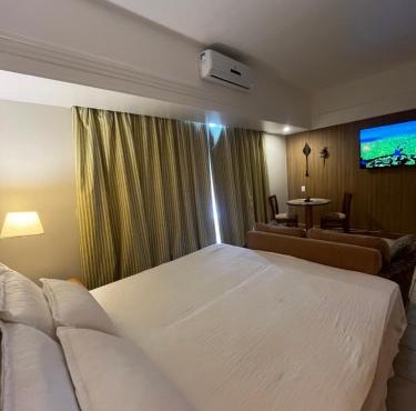 Flat Tropical Hotel Com Varanda Vista Espetacular in Manaus