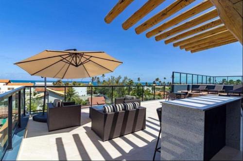 Flat Villa Margot Ap 205 - Alto Padrão a 80m do Mar! in Porto De Galinhas