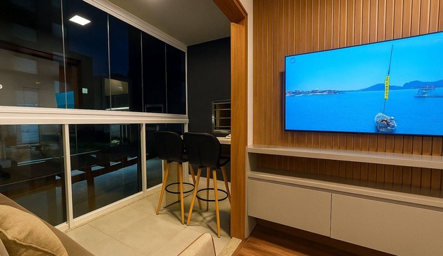 Fully equipped apartment with resort-style amenities in Foz do Iguaçu.