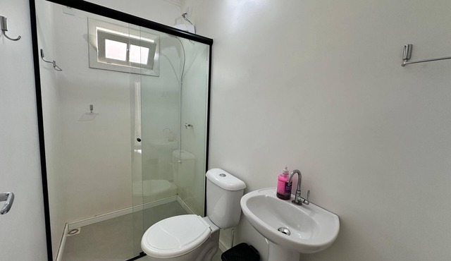 Fully equipped studio with pool in Praia da Pinheira and Guarda do Embaú.