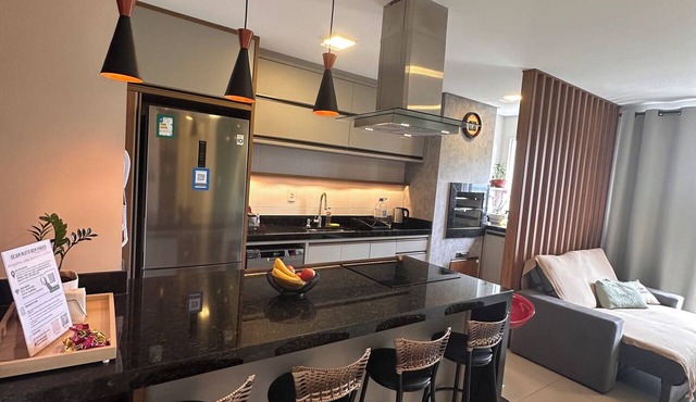 Fully furnished apartment | 1 bedroom | Garage | Dom Bosco - Itajaí