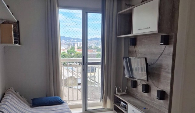 Fully furnished apartment in a family-friendly condominium, 2 bedrooms, in the heart of Rio de Janeiro.