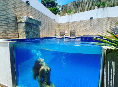 Geribá - piscina de vidro com hidromassagem - 12 pessoas in Búzios