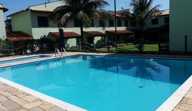 House in a gated community on Martim de Sá Beach