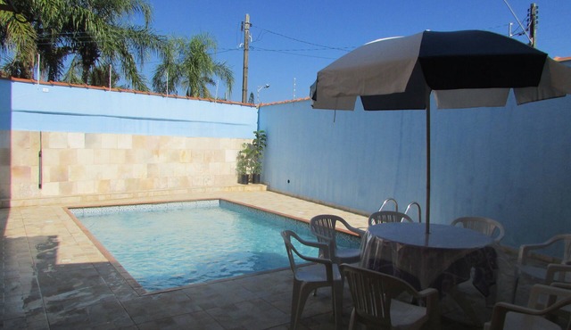 House w/Pool - Large and airy on Seagull Beach - 300 meters from the beach. in Itanhaém