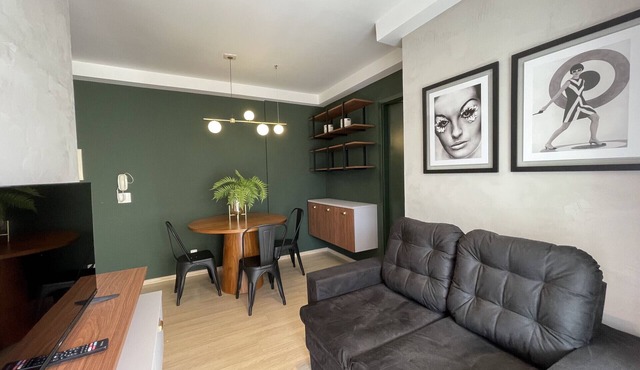 HYPE055 - Apt 1 complete bedroom with balcony in São Paulo