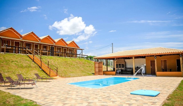 Incrível chácara com piscina e Wi-Fi em Socorro/SP