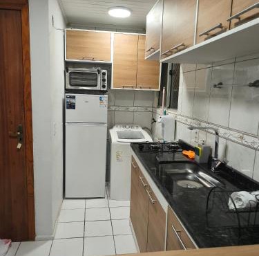 Lindo AP 2 quartos ar condicionado wifi e garagem 438