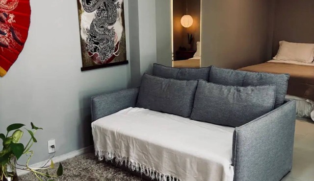 Loft | 100m from the beach | 5min from the airport | 15 min from Beto Carrero World