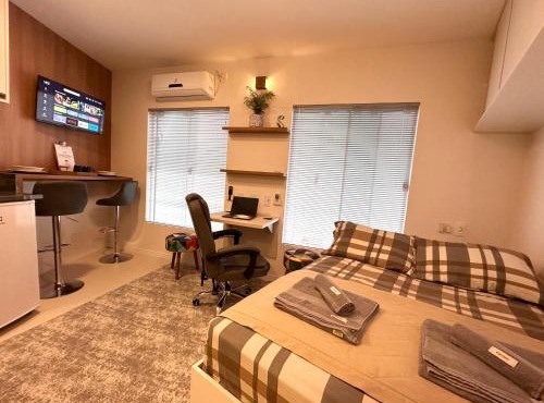 Loft 210 lindo e completo no bairro Fazenda