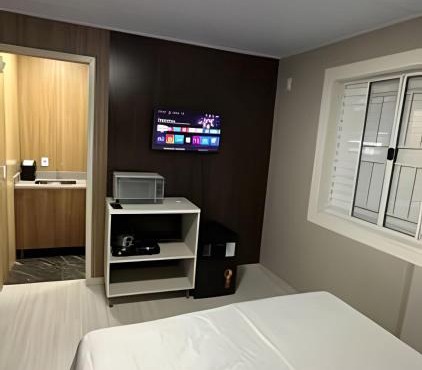 Loft Lux 1 Centro (Smart TV, Ar condicionado, Cozinha.)