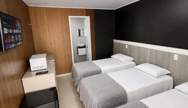 Loft Lux 5 Centro (Smart TV, Ar condicionado, Cozinha.)