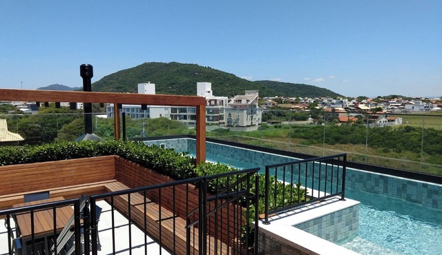 Loft no Novo Campeche, Terraço com Piscina ZR2092