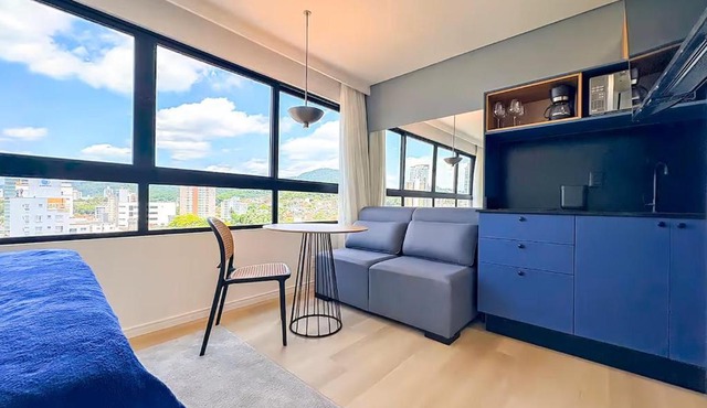 Loft novo moderno garagem, piscina, 2 pessoas