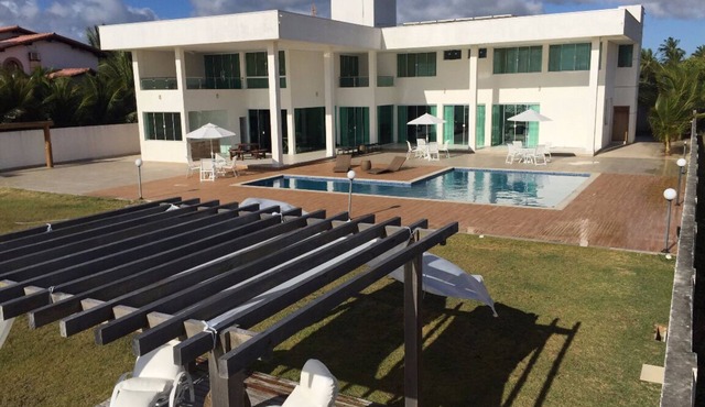 Luxury beachfront house in Bahia in PRADO
