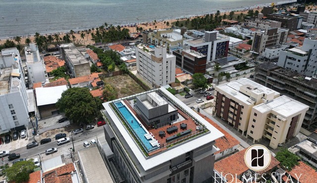 Luxury flat fully equipped at Acqua Tambau AQ2X9 in João Pessoa