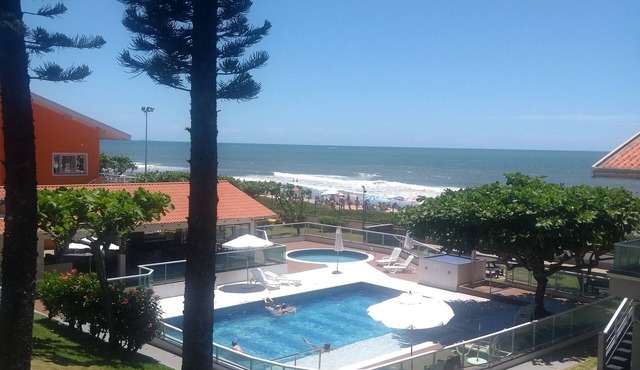 Magnificent beachfront apartment in a gated community.