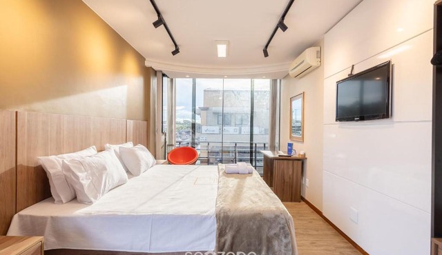 Modern apt in Sudoeste w/A/C & Wi-Fi | CLS0101 in Brasília