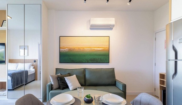 Modern Studio in Condominium With sea View Vpd0605 in Florianópolis