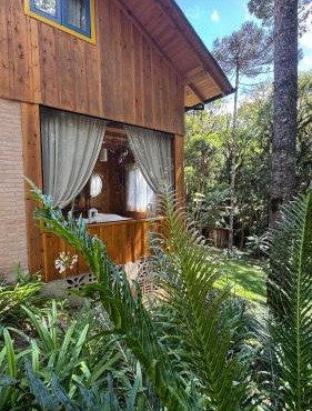 Morada Alma Gêmea Chalé casal hidro e mirante