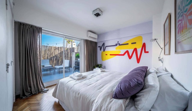 MOT Rentals + Pacheco de Melo - Stylished Terraced Apt in Recoleta in Buenos Aires