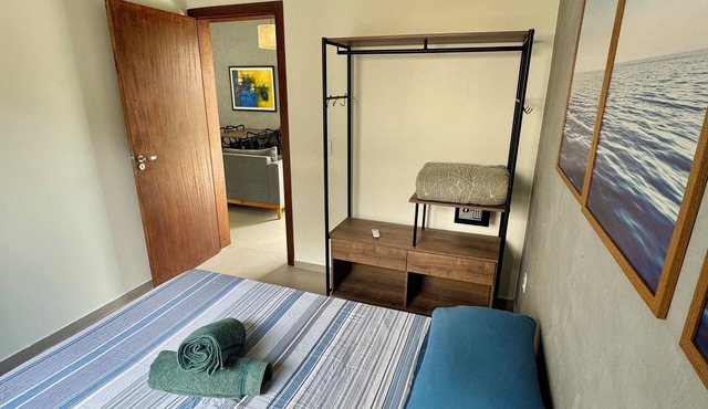 New apartment with air conditioning near the beach in Rio Tavares.