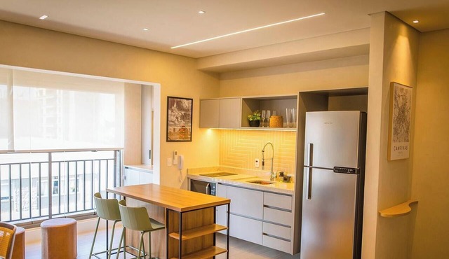 New Suite and Rooftop in the Best of Cambuí | LYVVO