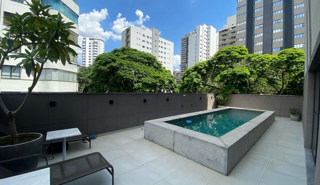 Piscina- AC- academia - Brazilian Corner