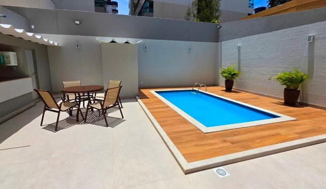Piscina privativa a 40 passos da praia in Vila Velha