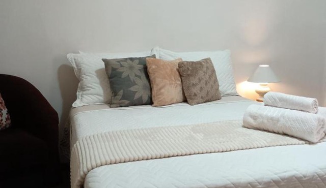Quarto com banheiro privativo em Estância Velha