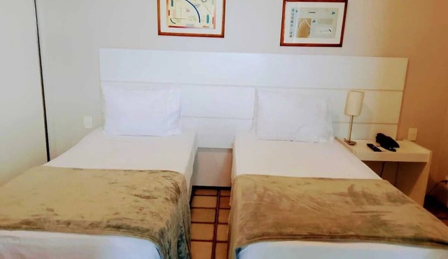Relax in Serene Beachside Room in Mucuripe Beach Near Beira Mar Handicraft Fair in Ceará