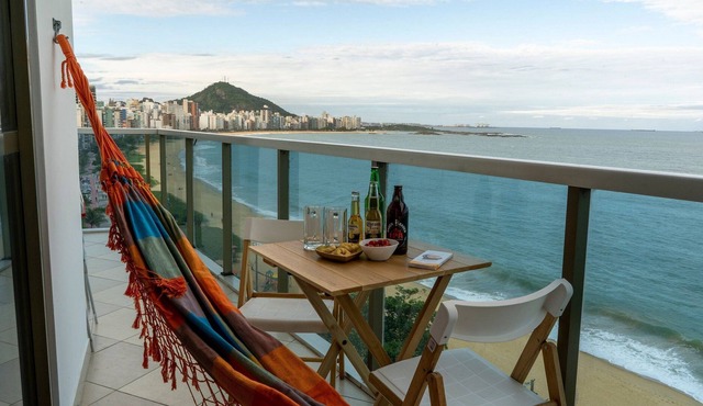 Rising Sun 2 Bedroons SEA Front (701D) in Vila Velha