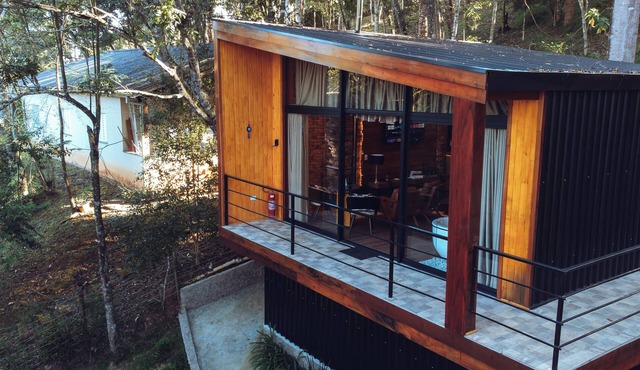 Ruby Chalet | Nature, charm and tranquility - hot tub/fireplace | nature view
