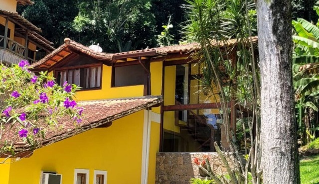 Seasonal Rental-Mangaratiba-4 Bedroom House with Air-Wi-Fi-Sítio Bom Condominium.