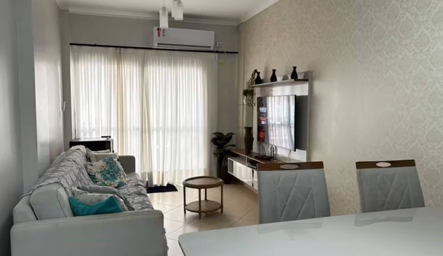 Spacious apartment 160m from the beach, 3 bedrooms, barbecue.
